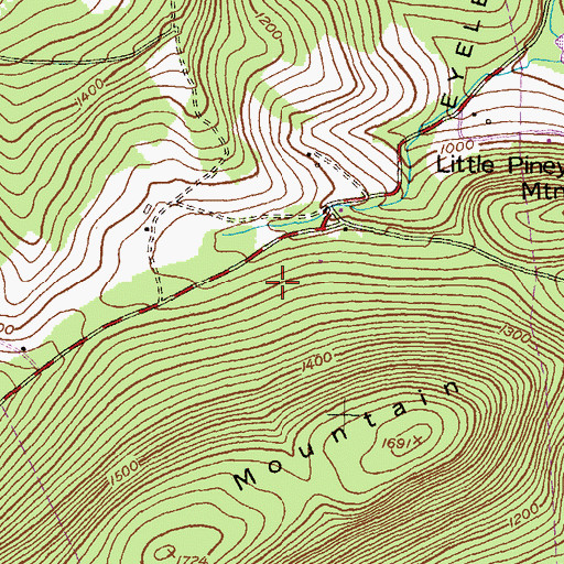 Topographic Map of Seymour B Cooper Memorial Wildlife Sanctuary, MD