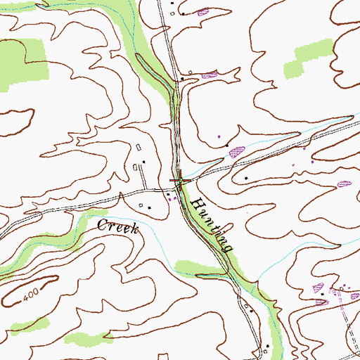 Topographic Map of Highland Mill (historical), MD