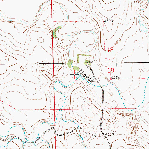 Topographic Map of Igo Creek, CO