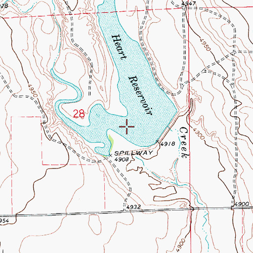 Topographic Map of Willow Creek, CO