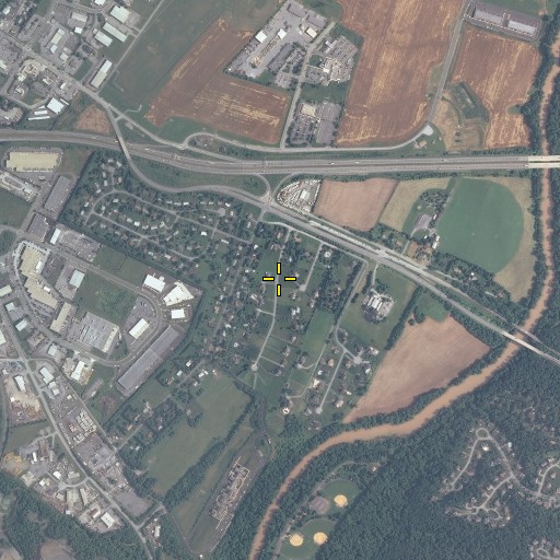 Aerial/Satellite Image of Clear View, MD