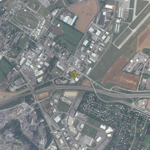 Aerial/Satellite Image of East Frederick Elementary School, MD