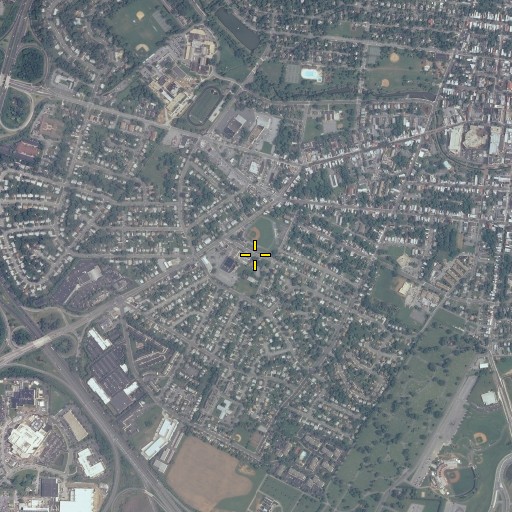 Aerial/Satellite Image of South End Park, MD