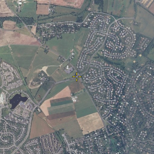 Aerial/Satellite Image of Christophers Crossing, MD
