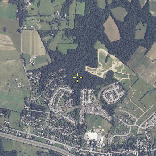Aerial/Satellite Image of Walnut Run, MD
