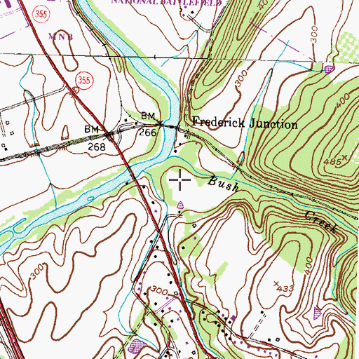 Topographic Map of Gambrills Mill (historical), MD
