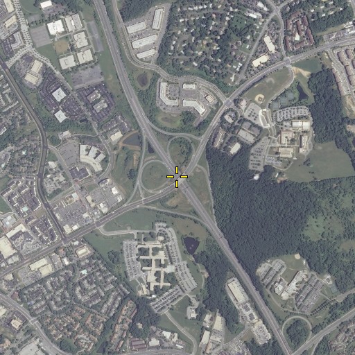 Aerial/Satellite Image of Interchange 15, MD