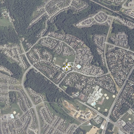 Aerial/Satellite Image of Ronald McNair Elementary School, MD