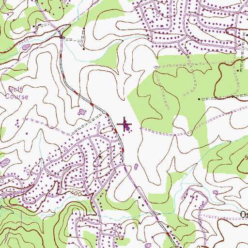 Topographic Map of Cashell Elementary School, MD