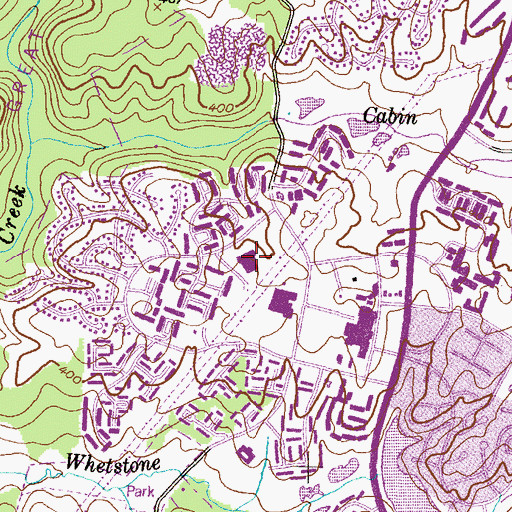 Topographic Map of Stedwick Elementary School, MD