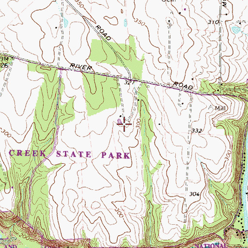 Topographic Map of Seneca Quarry, MD