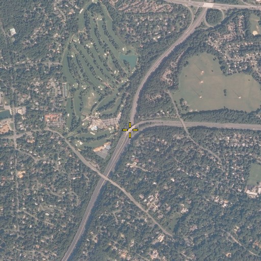 Aerial/Satellite Image of Interchange 38, MD