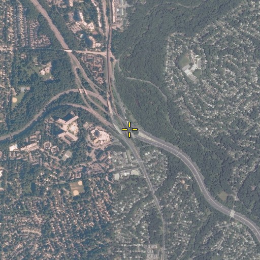 Aerial/Satellite Image of Interchange 34, MD