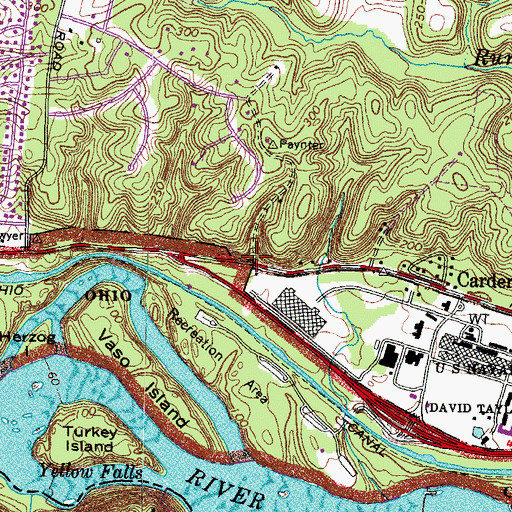 Topographic Map of Mount Glory Church (historical), MD
