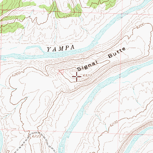 Topographic Map of Signal Butte, CO
