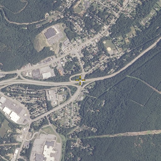 Aerial/Satellite Image of Interchange 40, MD