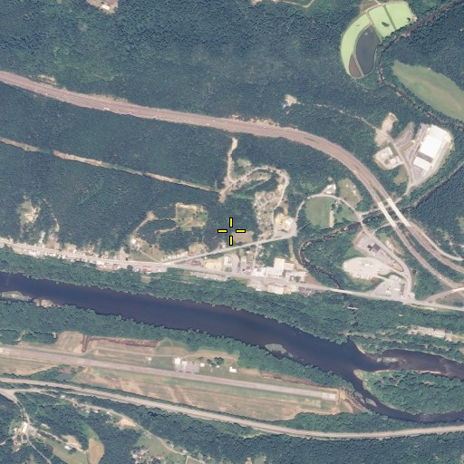 Aerial/Satellite Image of Riverview Cemetery, MD
