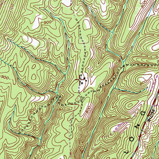 Topographic Map of Woodmont Rod and Gun Club, MD