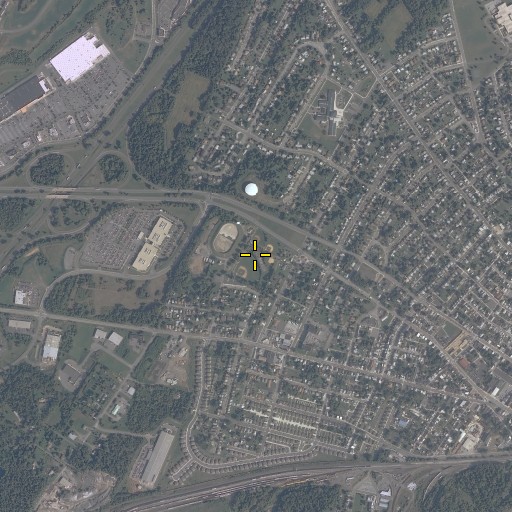 Aerial/Satellite Image of Hellane Park, MD