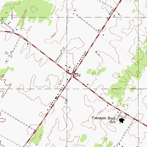 Topographic Map of Conococheaque, MD