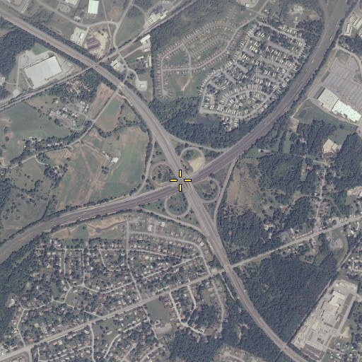 Aerial/Satellite Image of Interchange 4, MD