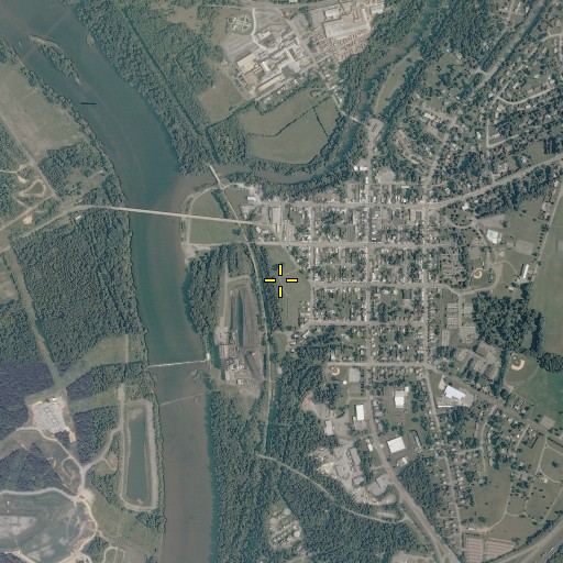 Aerial/Satellite Image of River View Cemetery, MD