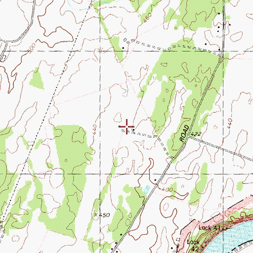 Topographic Map of Spring Dell Farm, MD