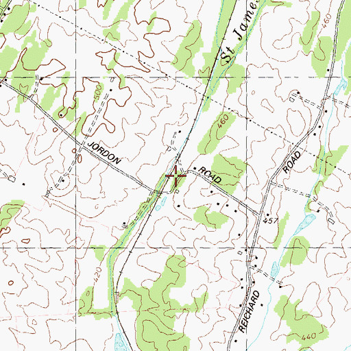 Topographic Map of Cross Mill (historical), MD