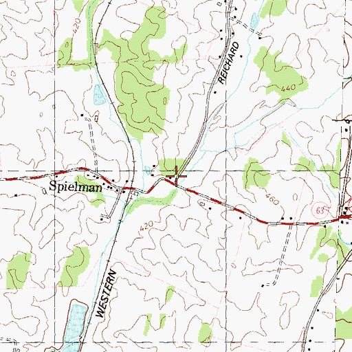 Topographic Map of Fair Play Mill (historical), MD