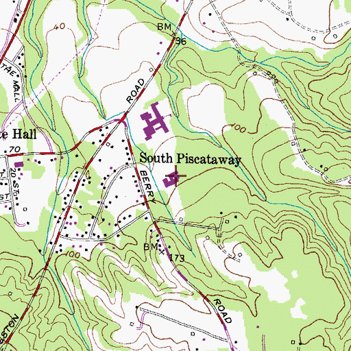 Topographic Map of Accokeek Academy Lower Campus, MD