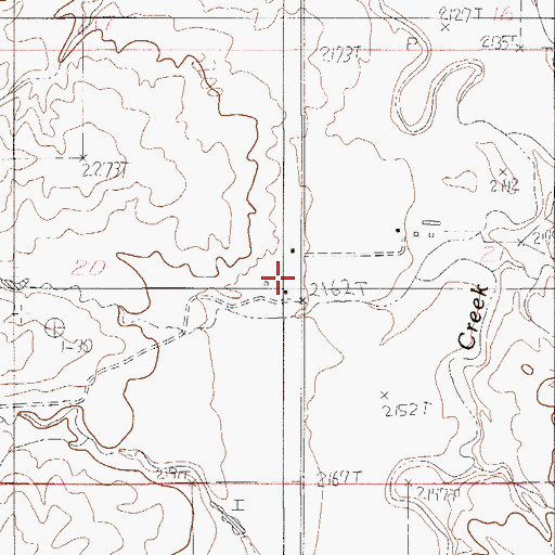 Topographic Map of Armstrong School (historical), MT