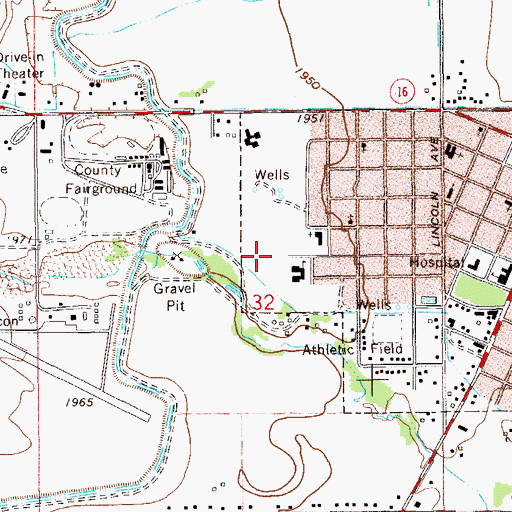 Topographic Map of The Church of Jesus Christ of Latter Day Saints, MT