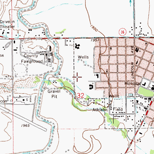 Topographic Map of Eastern Montana Medical Group, MT