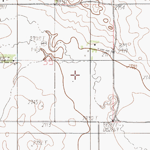 Topographic Map of Union (historical), MT