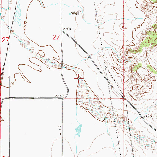 Topographic Map of Forbill Creek, MT