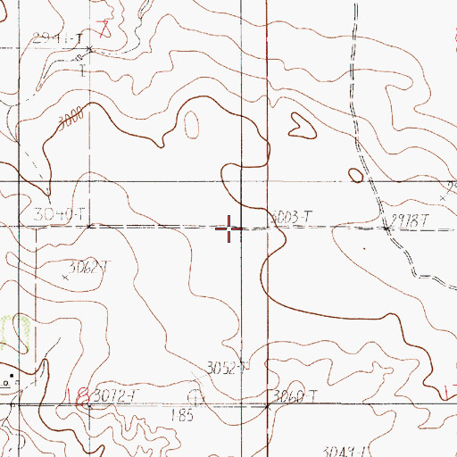 Topographic Map of Bidwell School (historical), MT