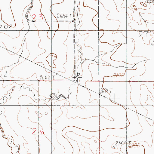 Topographic Map of Dunham School (historical), MT