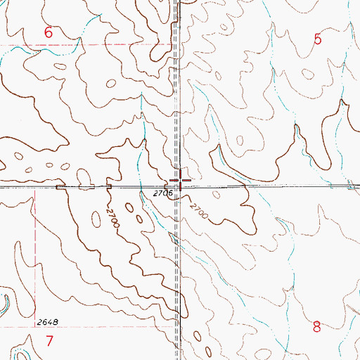 Topographic Map of Independent School (historical), MT