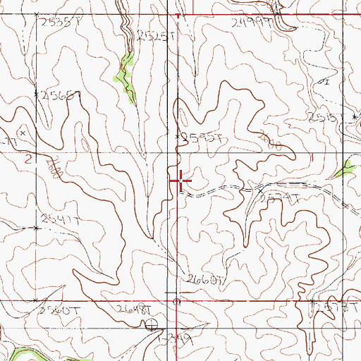 Topographic Map of Libby School (historical), MT