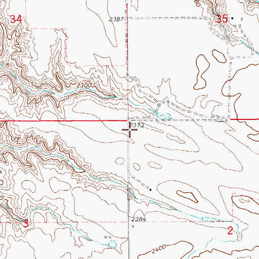 Topographic Map of Loughboro School (historical), MT