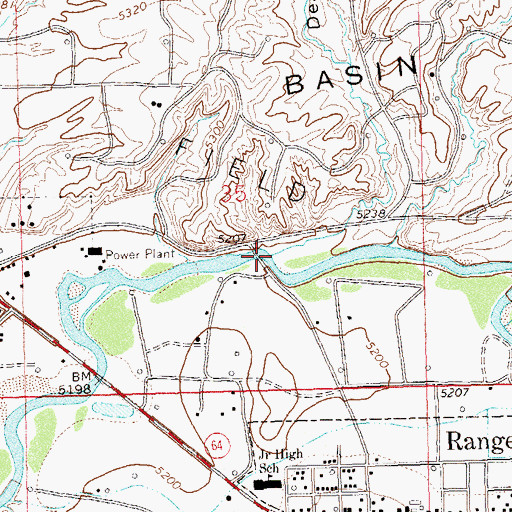 Topographic Map of Dead Dog Draw, CO
