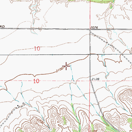 Topographic Map of Coal Coulee, MT