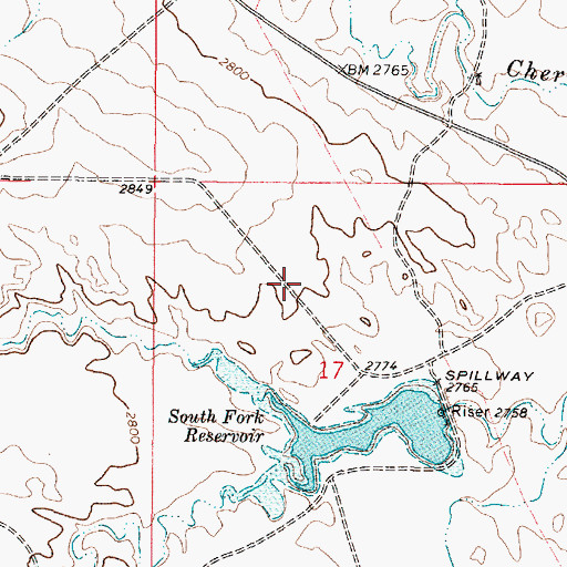 Topographic Map of Haughian School (historical), MT
