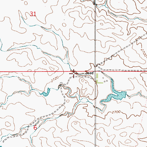 Topographic Map of Holman School (historical), MT