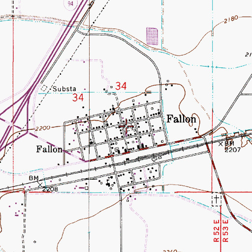 Topographic Map of Walther Park, MT