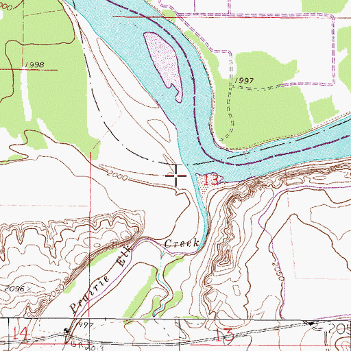 Topographic Map of Pearmond (historical), MT
