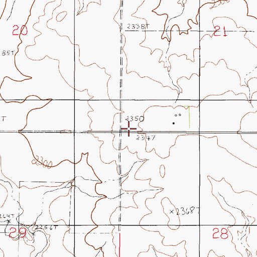 Topographic Map of Good Shepherd Church (historical), MT