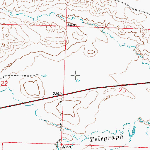 Topographic Map of Flannery (historical), MT