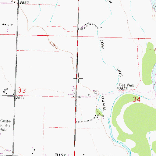 Topographic Map of Demar (historical), MT