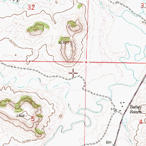 Topographic Map of Davidson School (historical), MT
